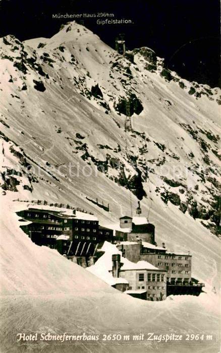 Zugspitze Münchner Haus Hotel Schneefernerhaus