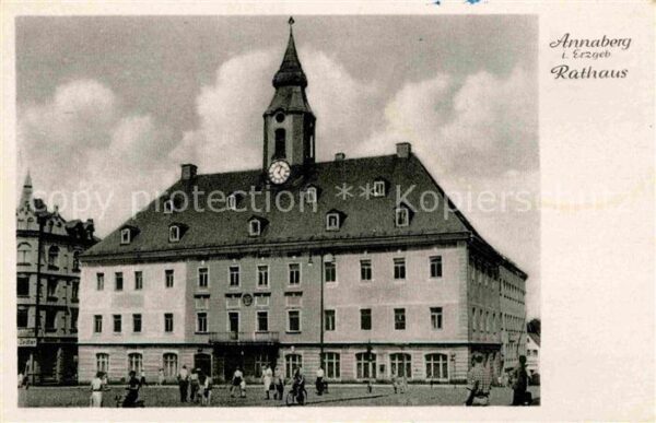 Annaberg-Buchholz Erzgebirge Rathaus