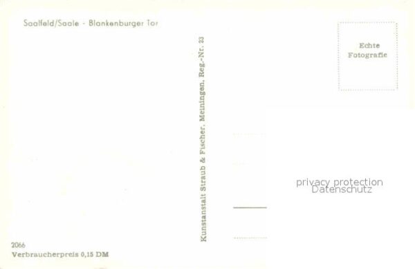 Saalfeld Saale Blankenburger Tor – Bild 2