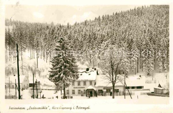Hirschsprung Ferienheim Ladenmühle Winter