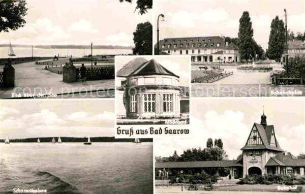 Bad Saarow See Moorbad Bahnhofsplatz Scharmützelse