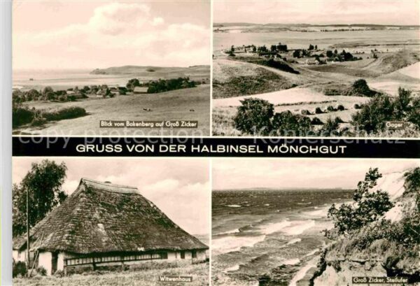 Moenchgut Ruegen Groß Zicker Goger Witwenhaus Steilufer