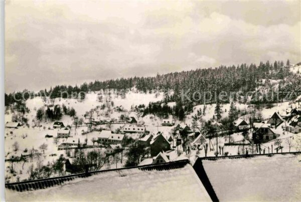 Krusne Hory Krupka Winter