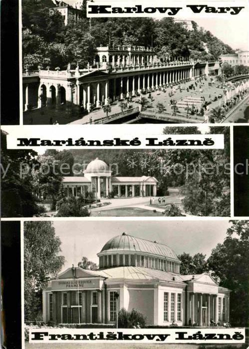 Marienbad Tschechien Boehmen Karlsbad Franzesbad