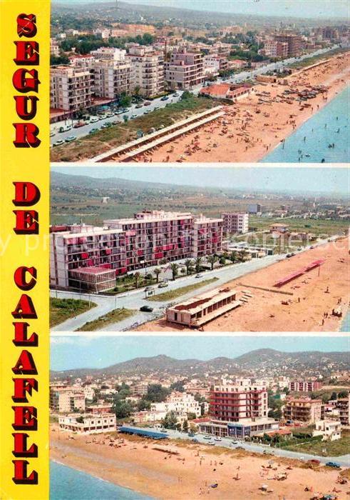 Costa Dorada Segur Calafell Hotelanlagen Strand