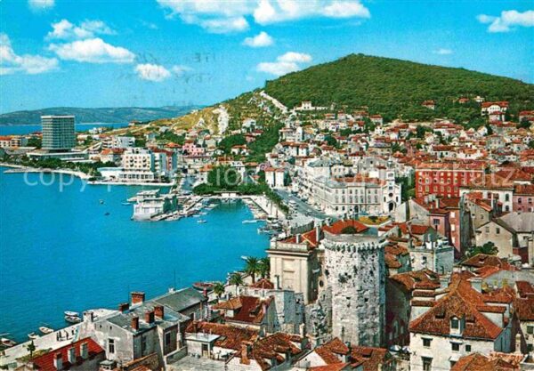 Split Spalato Burg Hafen