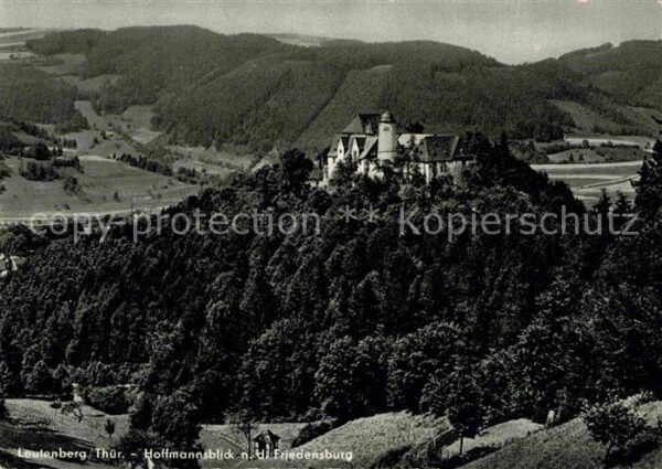 Leutenberg Thueringen Hoffannsblick Friedensurg
