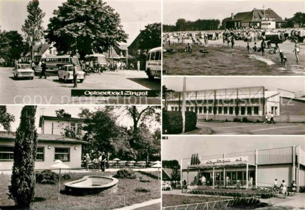Zingst Ostseebad Fischmarkt Milchbar HO Gaststätte Kurha