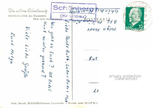 Schoenberg Oberlausitz Panorama Bieleboh – Bild 2