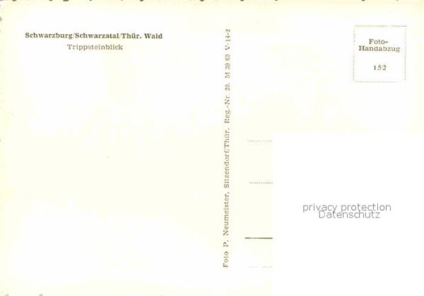 Schwarzburg Thueringer Wald Trippsteinblick – Bild 2