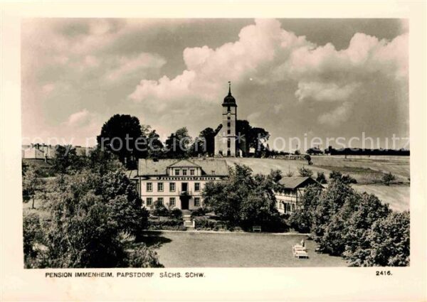 Papstdorf Pension Immenheim Kirche