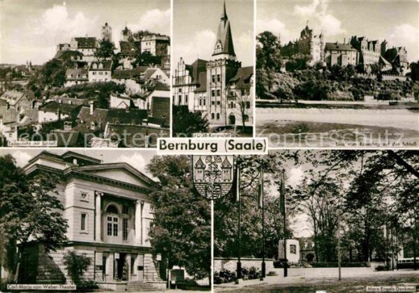 Bernburg Saale Schloß Carl Maria Weber Theater Rosenha