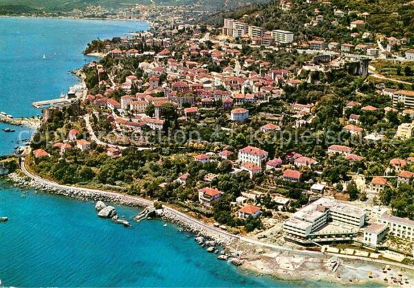 HERCEG NOVI Hercegnovi Montenegro Küste Luftaufnahme