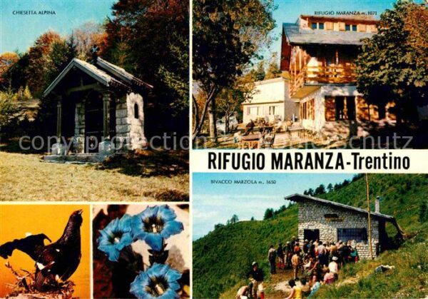 Trentino Dolomiten Rifugio Maranza Chiesetta Alpina Enzian