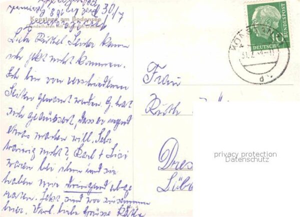 Konstanz Bodensee Gondelhafen Zeppelin Denkmal – Bild 2