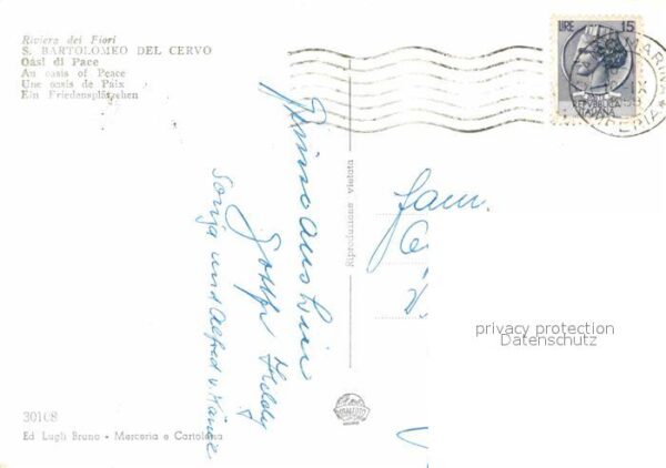 San Bartolomeo del Cervo Riviera Fiori Friedensplatz – Bild 2