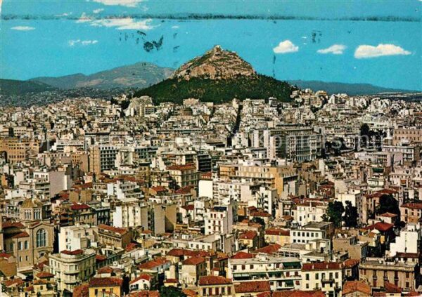 Athen Griechenland Panorama Olymp