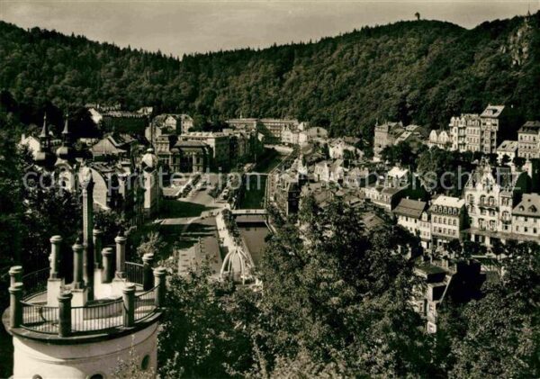 Karlovy Vary Kurort Luftaufnahme