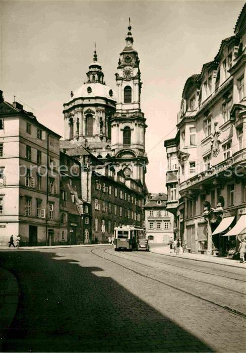 Praha Prahy Prague Mala Strana Kirche