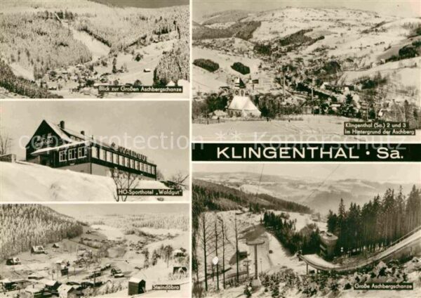 Klingenthal Vogtland Aschberg Große Aschbergschanze Steindöb
