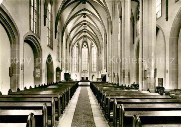 Andernach Christuskirche Innenraum
