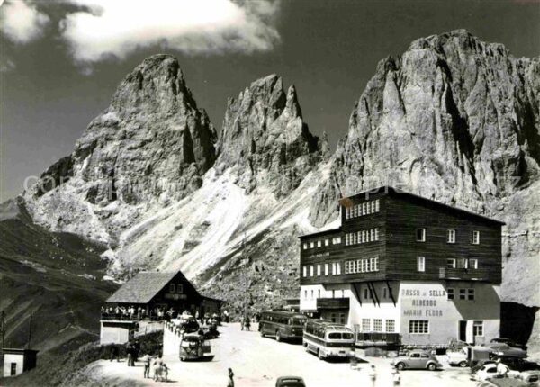 Sassolungo Langkofel Passo Sella Albergo Maria Flora
