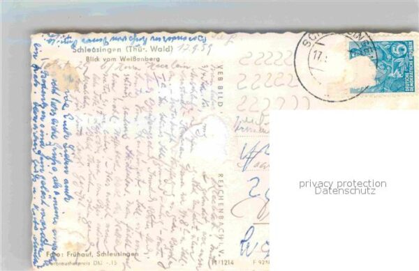 Schleusingen Blick vom Weißenberg – Bild 2