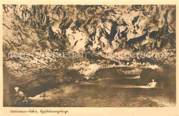Hoehlen Caves Grottes Barbarossa-Höhle Kyffhäusergebirge