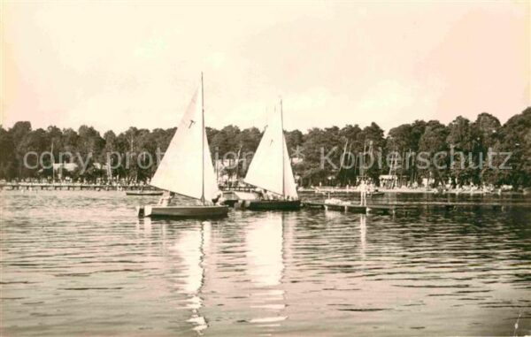 Segelboote Arendsee Altmark