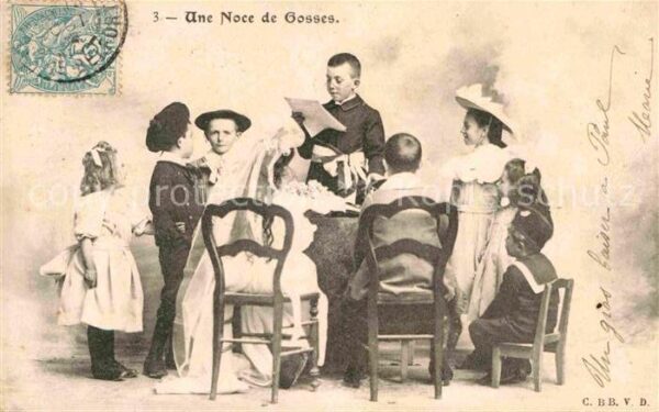 Trachten Frankreich Kinder Une Noce de Gosses