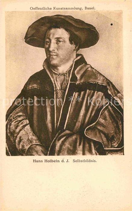 Holbein Hans Selbstbildnis