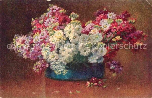 Blumen Ruegg-Blumen Künstlerkarte