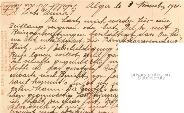 Kuenstlerkarte E. Deully Dois je dire – Bild 2