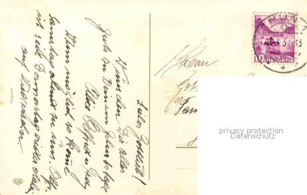 Geburtstag Rosen Veilchen Litho – Bild 2