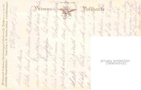 Verlag Primus Nr. 817 M. Moritz-Lübben Friesische Bauernh – Bild 2