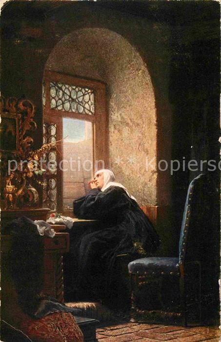 Kuenstlerkarte Gustav Adolf Kuntz Ein Gruss aus der We