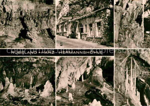 Hoehlen Caves Grottes Rübeland Harz Hermannshöhle Blaue Grott