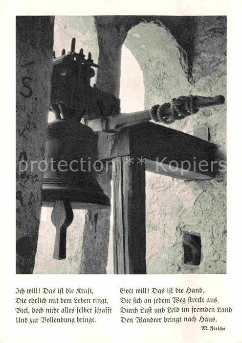 Kirchenglocke Churchbell Cloche Eglise Gedicht M. Feesche