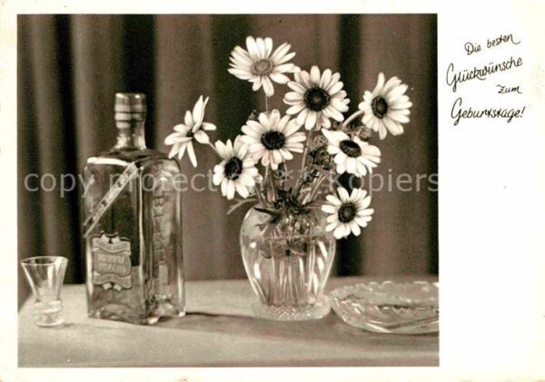 Geburtstag Margeriten Brandy