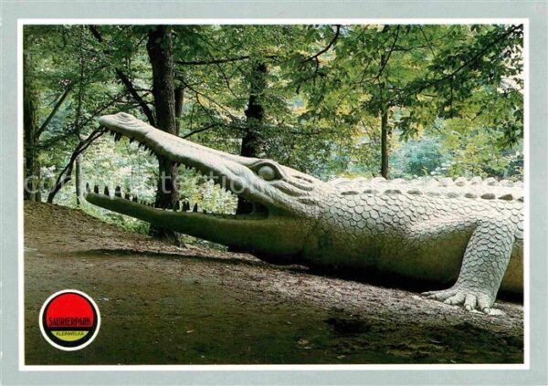 Krokodile Deinosuchus Saurierpark Kleinwelka