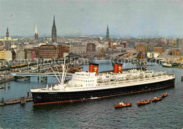 Dampfer Oceanliner Hanseatic Hamburg