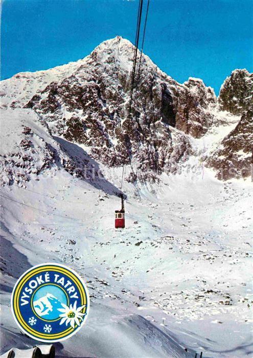 Seilbahn Vysoke Tatry Skalnata dolina a Lomnicky
