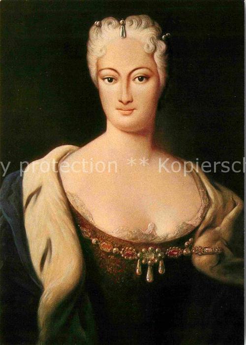 Kuenstlerkarte F. Blochwitz Gräfin Anna Constantin von