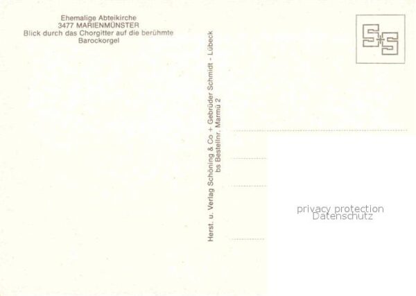 Kirchenorgel Marienmünster Abteikirche Barockorgel – Bild 2