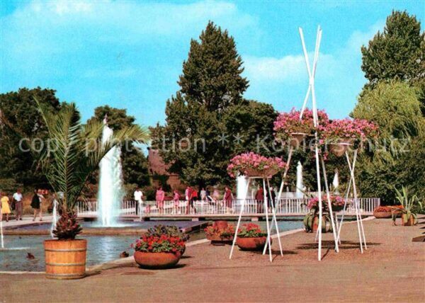 Gartenbauaustellung IGA Erfurt Wasserachse