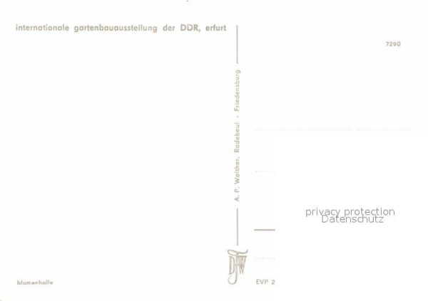 Gartenbauaustellung Erfurt Blumenhalle – Bild 2
