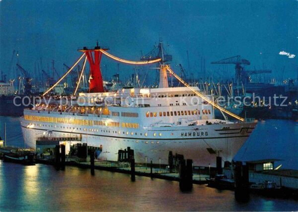 Schiffe Ships Navires TS Hamburg