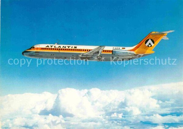 Flugzeuge Zivil Atlantis DC-9/32