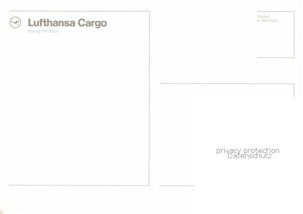 Lufthansa Cargo Boeing 747-200 F – Bild 2