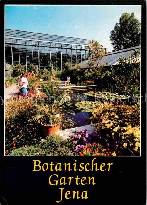 Jena Thueringen Botanischer Garten Innenhof Gewächsanla